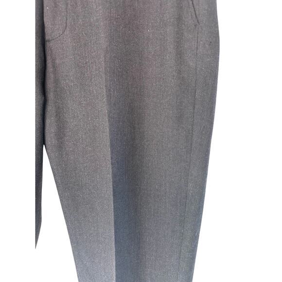 J.Crew Men's Charcoal‎ Gray Work Bedford Straight Leg Dress Pants Size 33 x 32 - Picture 7 of 10